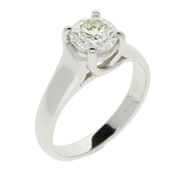 18ct White Gold Diamond Engagement Ring - 1.15ct