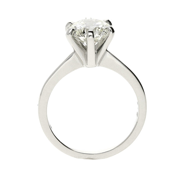 Platinum Diamond Engagement Ring - 2.17ct - Size M