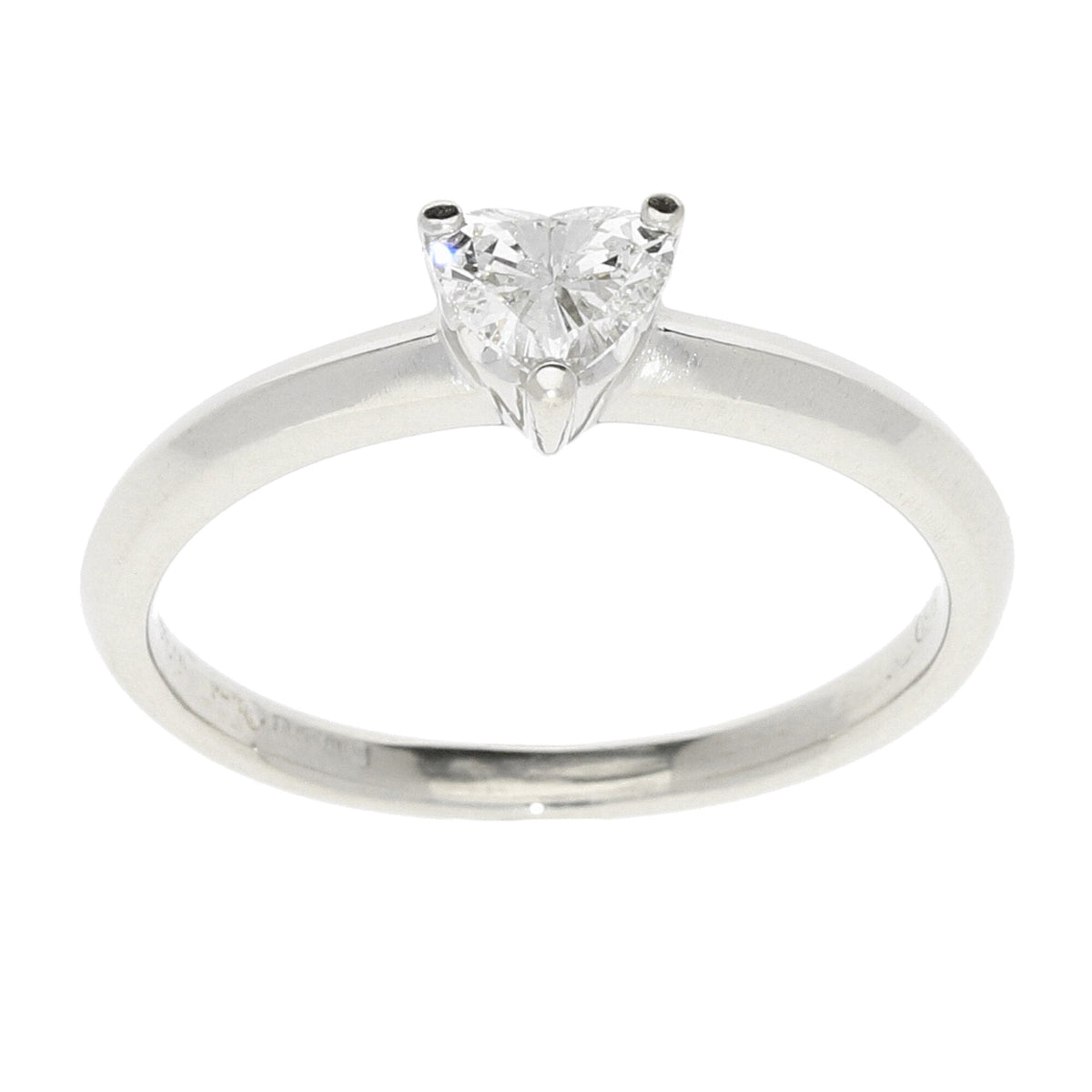 Platinum Diamond Engagement Ring - 0.34ct - Size M½