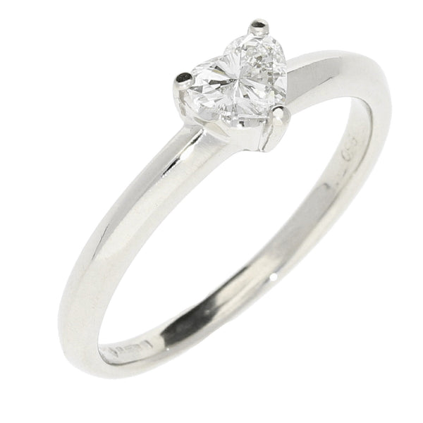 Platinum Diamond Engagement Ring - 0.34ct - Size M½