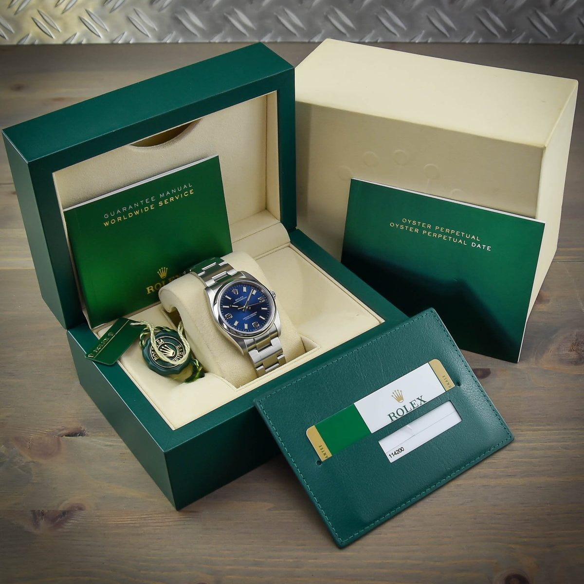 Air King 114200 - Gents Watch - Blue Dial - 2015