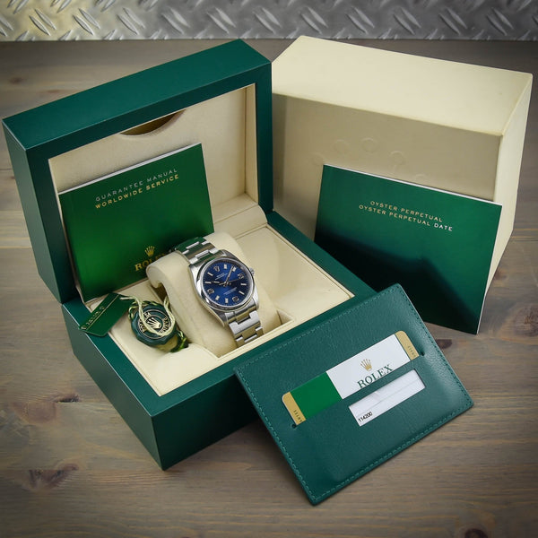 Air King 114200 - Gents Watch - Blue Dial - 2015