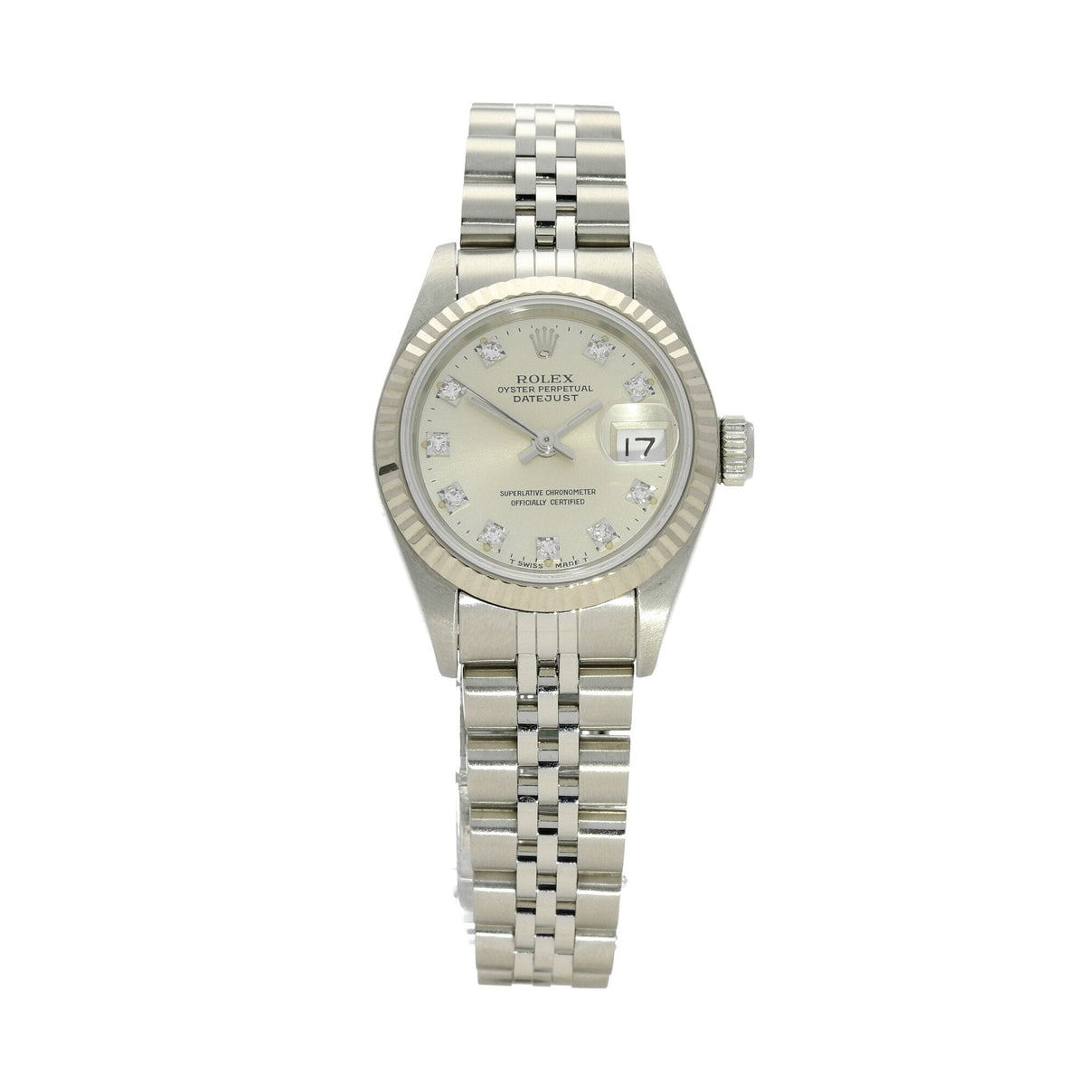 Datejust 69174 - Ladies Watch - Silver Diamond Dot Dial - 1992