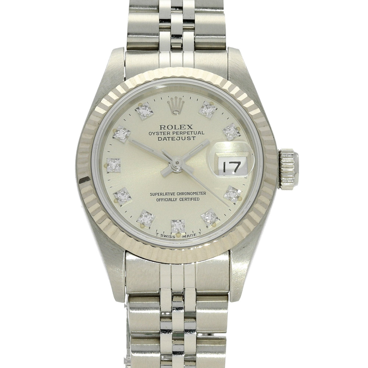 Datejust 69174 - Ladies Watch - Silver Diamond Dot Dial - 1992