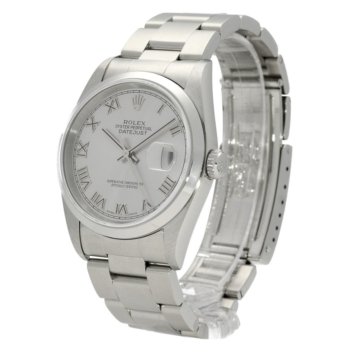 Datejust 16200 - Gents Watch - Silver Dial - 2005