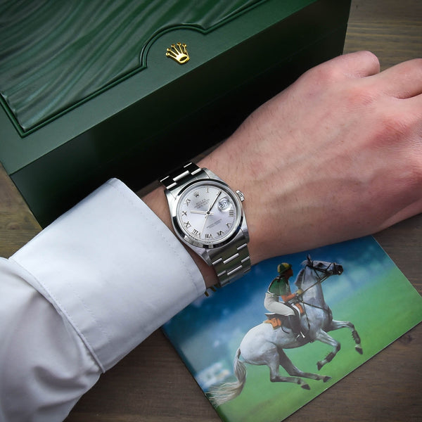 Datejust 16200 - Gents Watch - Silver Dial - 2005
