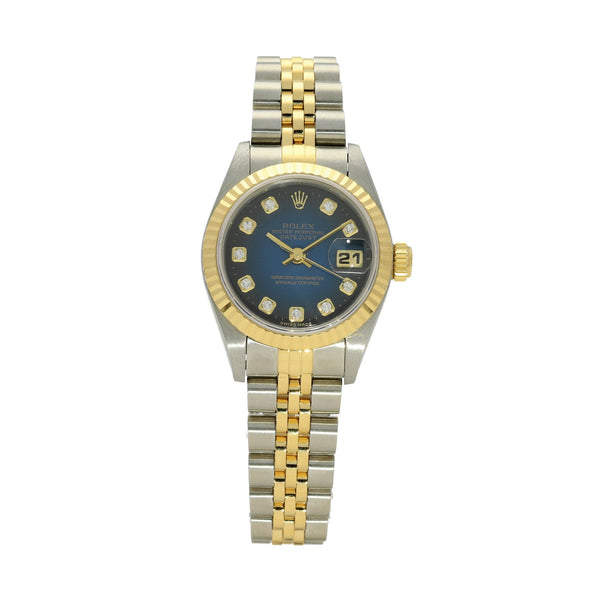 Datejust 69173 - Ladies Watch - Blue Diamond Dial - 1997