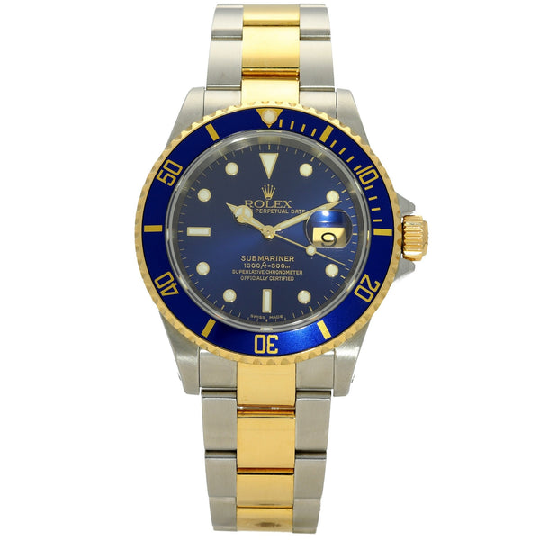 Submariner 16613 - Gents Watch - Blue Dial - 2003