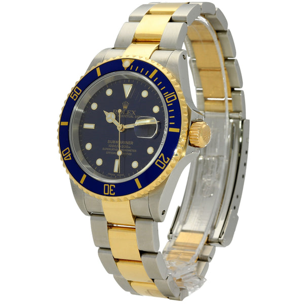 Submariner 16613 - Gents Watch - Blue Dial - 2003