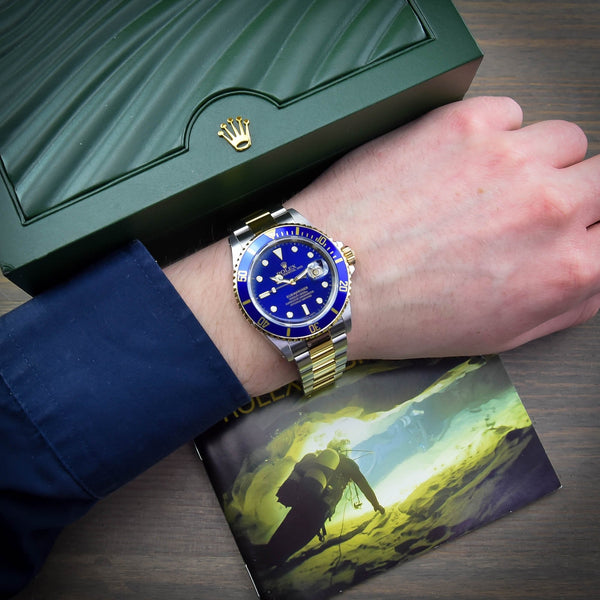 Submariner 16613 - Gents Watch - Blue Dial - 2003