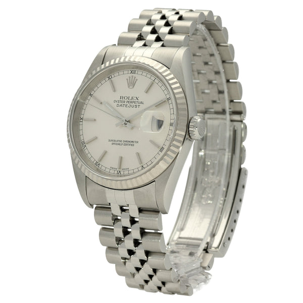 Datejust 16234 - Gents Watch - Silver Dial - 2002