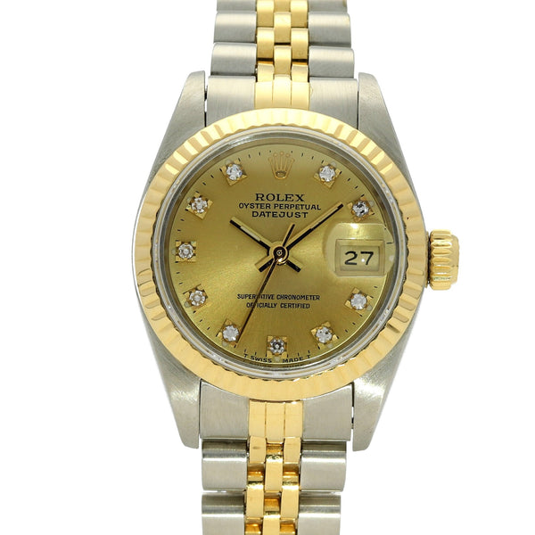 Datejust 69173 - Ladies Watch - Diamond Dial - 1990