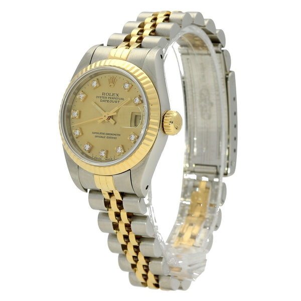 Datejust 69173 - Ladies Watch - Diamond Dial - 1990