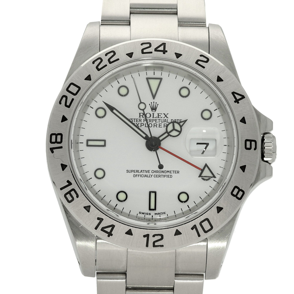 Explorer II 16570 - Gents Watch - White Dial - 2003