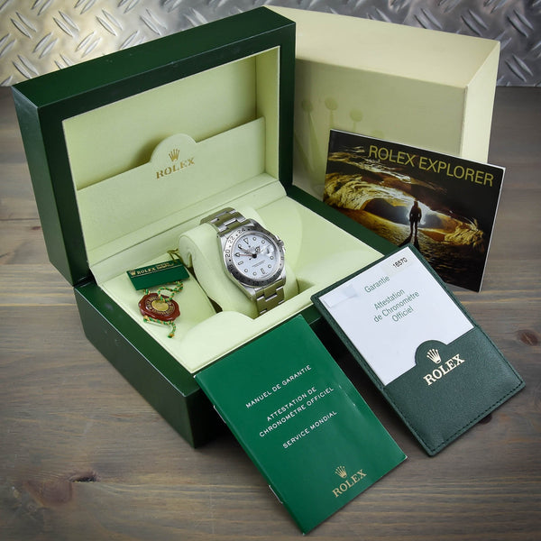 Explorer II 16570 - Gents Watch - White Dial - 2003