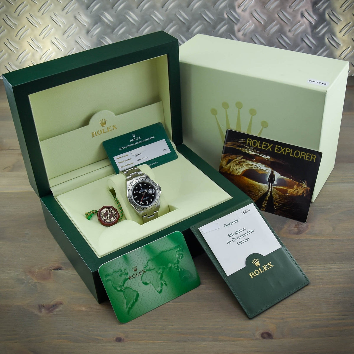 Explorer II 16570 - Gents Watch – Black Dial - 2005