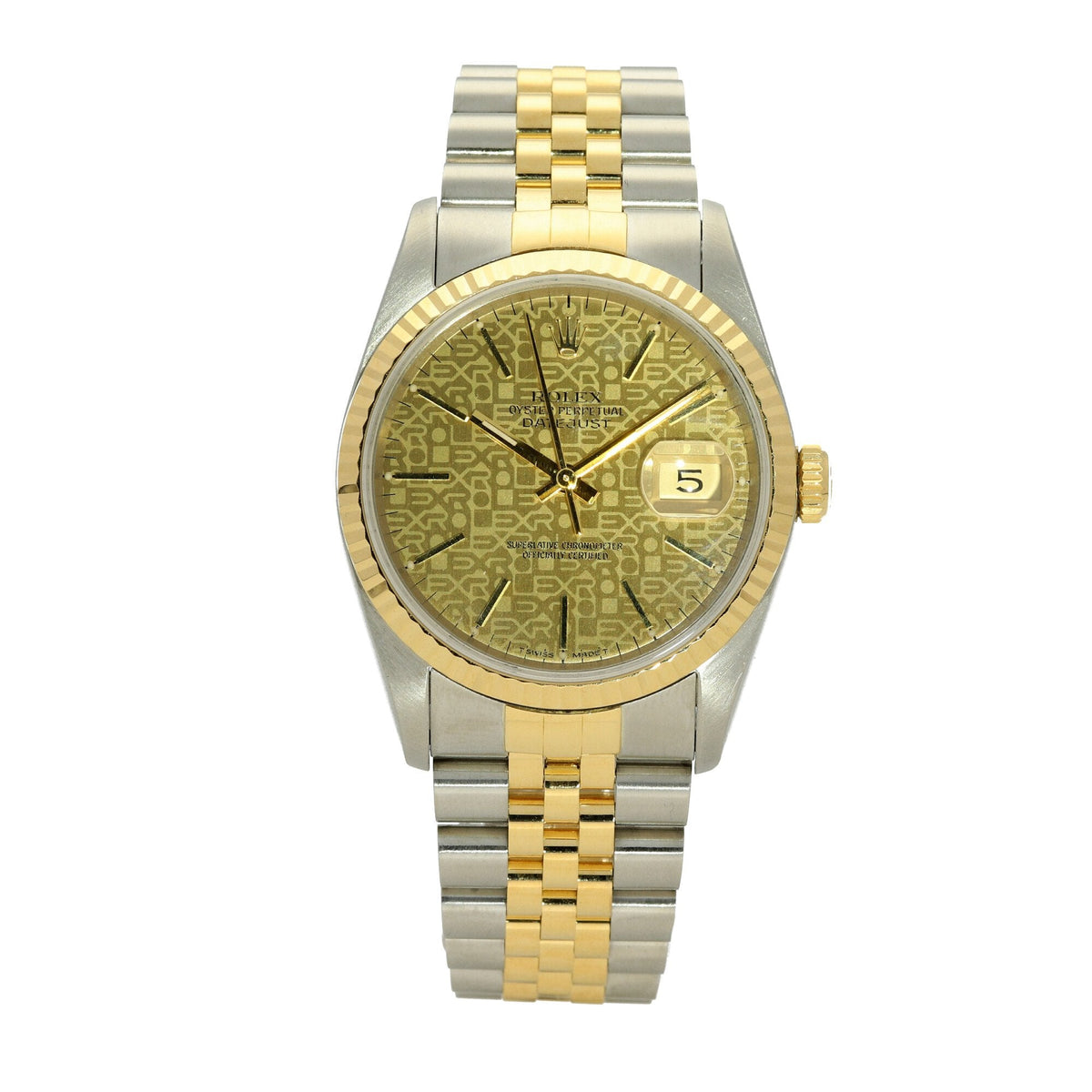 Datejust 16233 - Gents Watch - Champagne Jubilee Dial - 1993