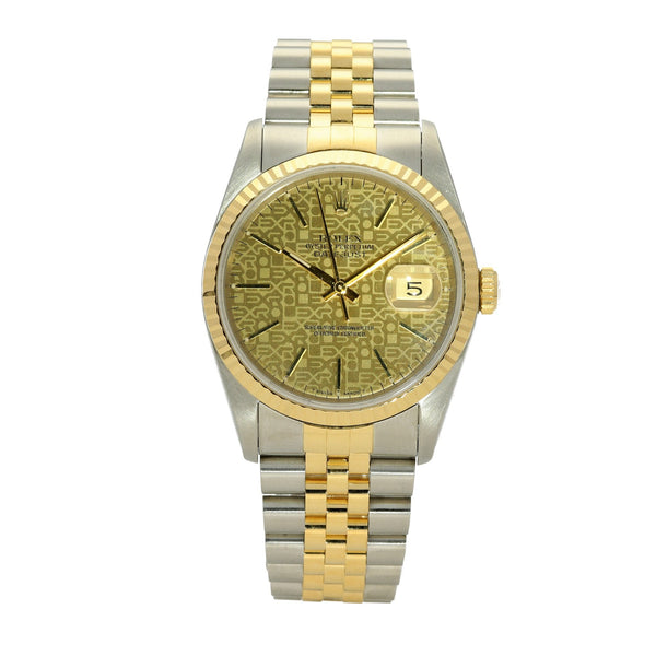 Datejust 16233 - Gents Watch - Champagne Jubilee Dial - 1993