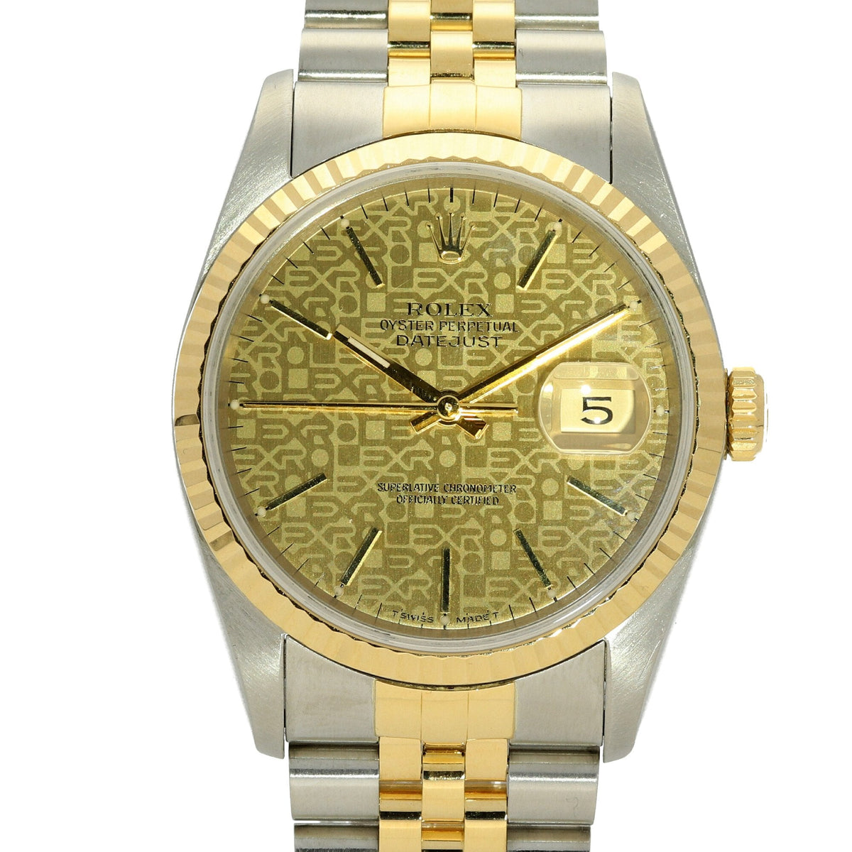 Datejust 16233 - Gents Watch - Champagne Jubilee Dial - 1993