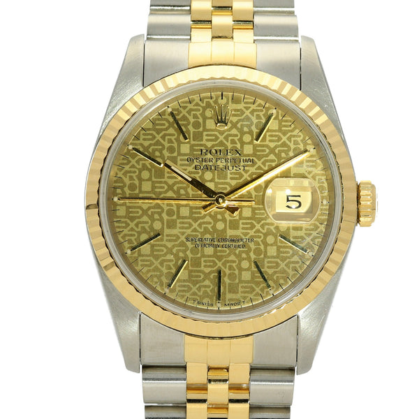 Datejust 16233 - Gents Watch - Champagne Jubilee Dial - 1993
