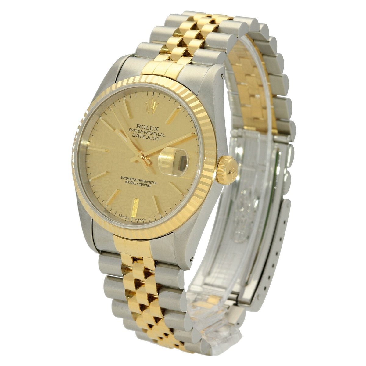 Datejust 16233 - Gents Watch - Champagne Jubilee Dial - 1993