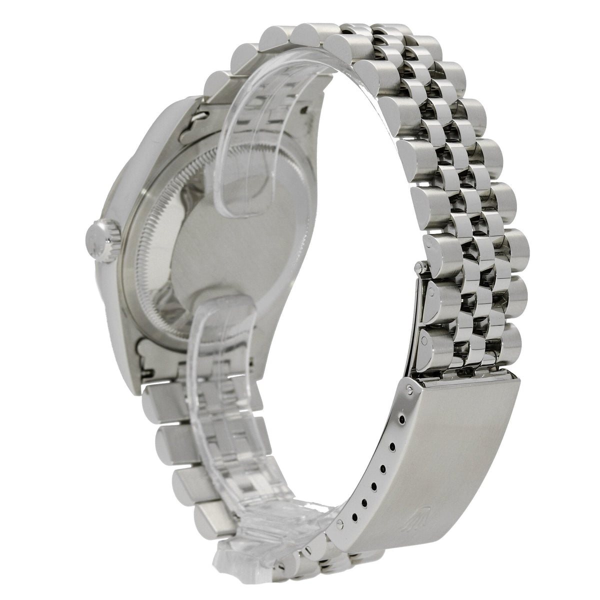 Datejust 16234 - Gents Watch - Silver Diamond Dial - 2003