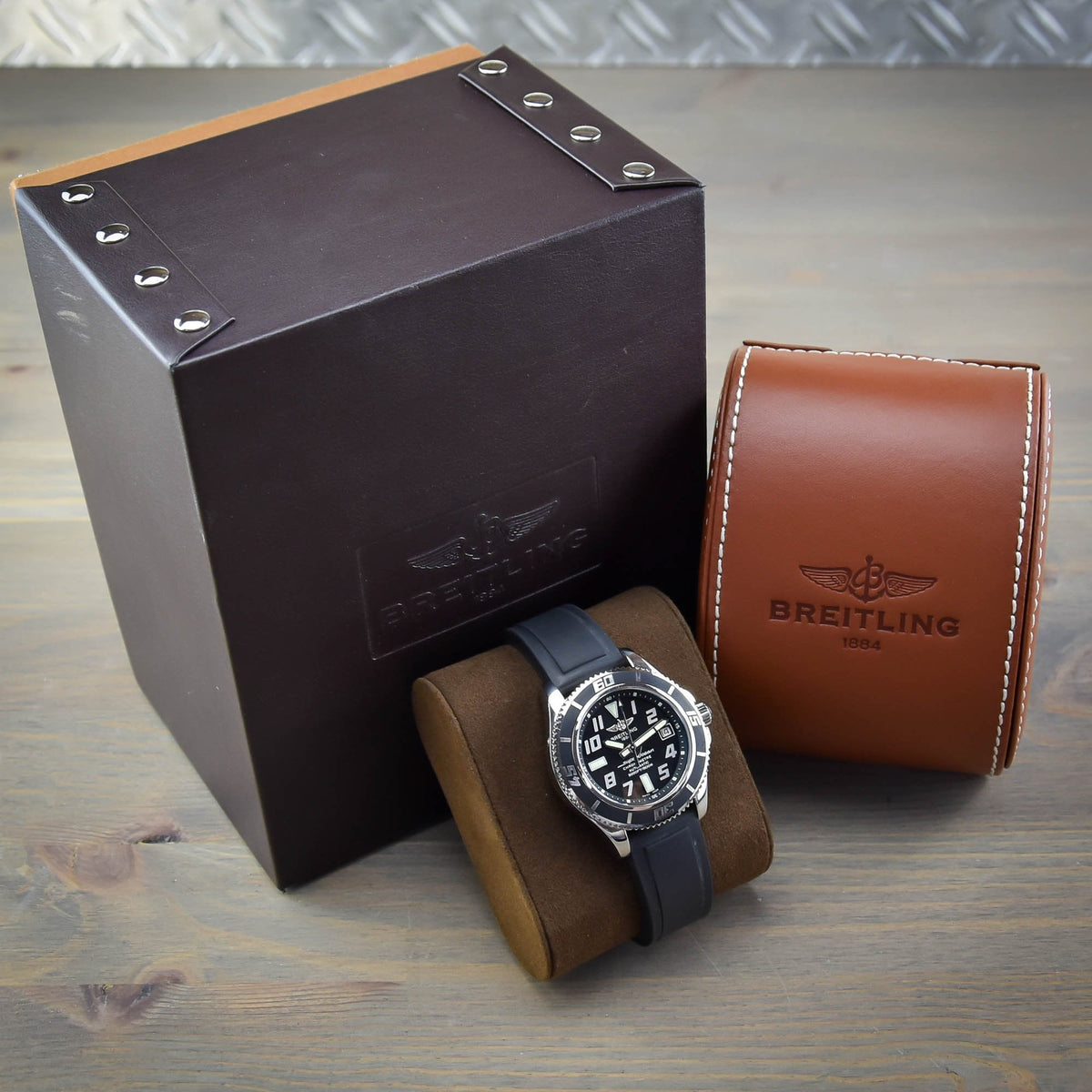 Superocean A17364 - 42mm Watch - Black Dial - Circa 2013