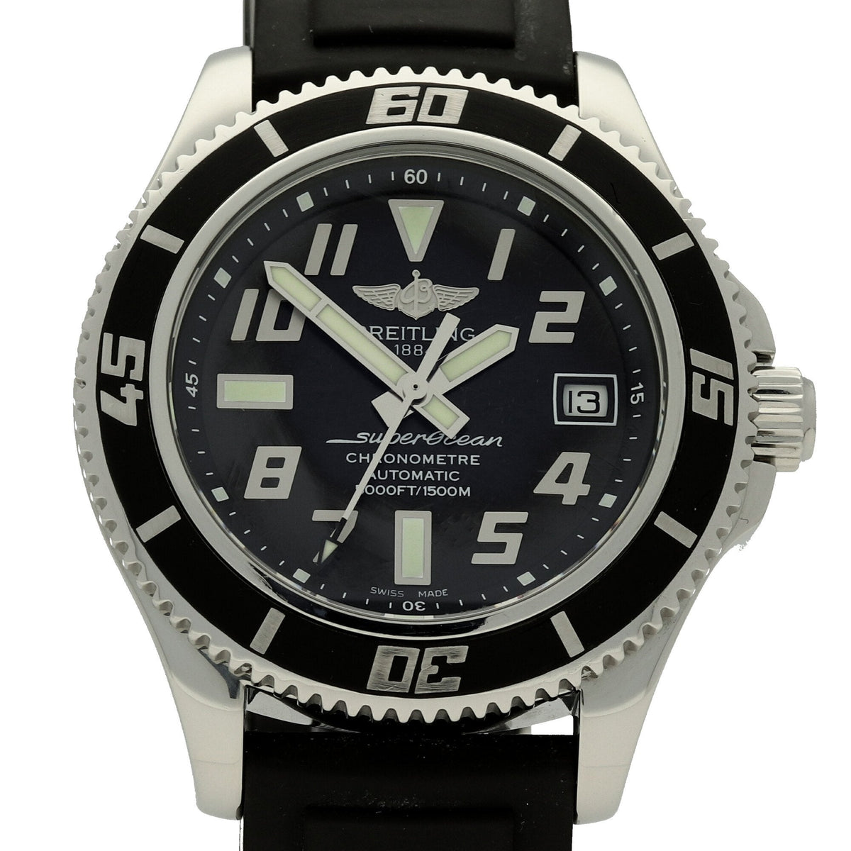 Superocean A17364 - 42mm Watch - Black Dial - Circa 2013
