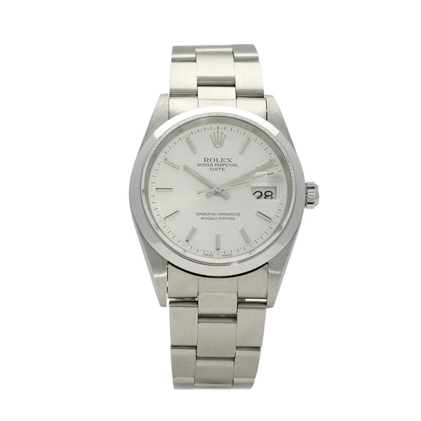 Date 15200 - Gents Watch - Silver Dial - 2000