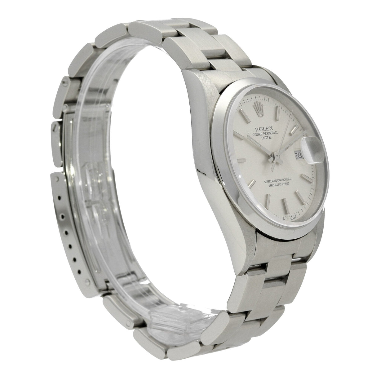 Date 15200 - Gents Watch - Silver Dial - 2000