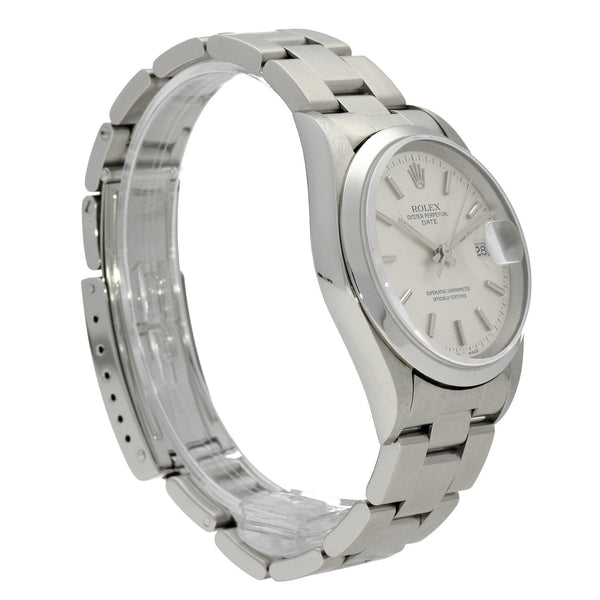 Date 15200 - Gents Watch - Silver Dial - 2000