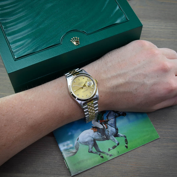 Datejust 16233 - Gents Watch - Diamond Dial - 1993
