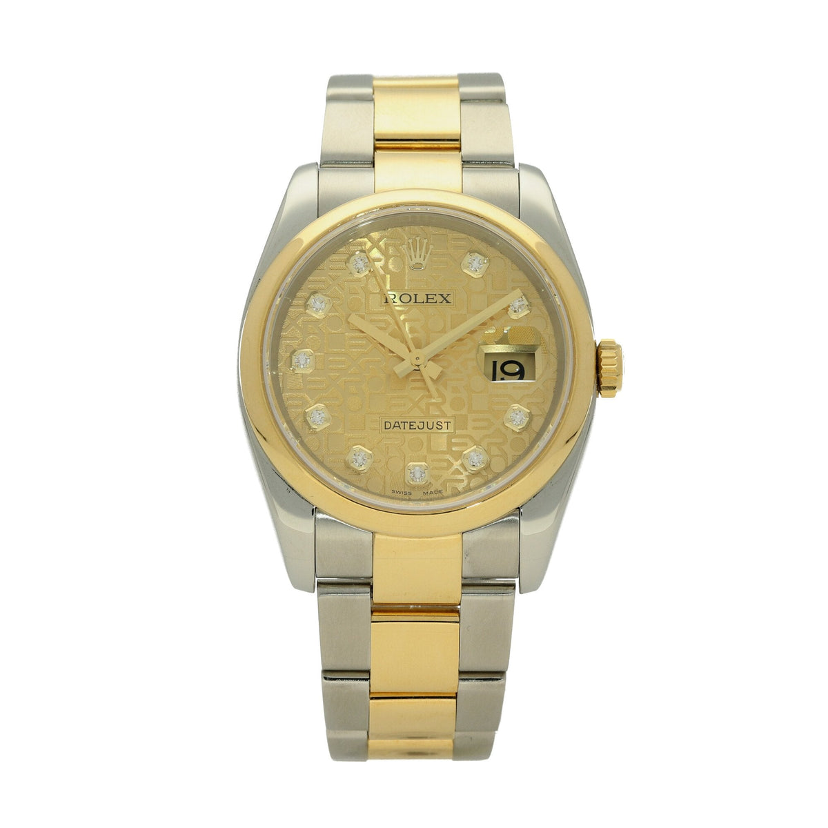 Datejust 116203 - Gents Watch - Diamond Dial - 2004