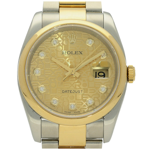 Datejust 116203 - Gents Watch - Diamond Dial - 2004
