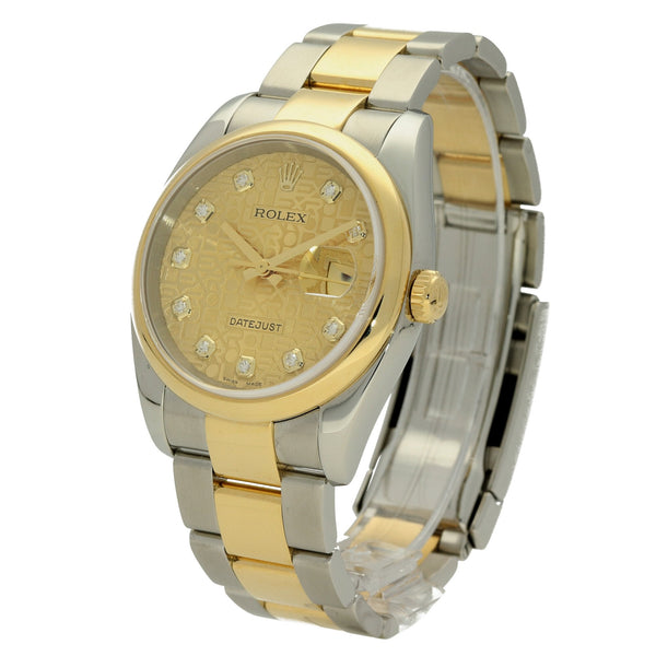 Datejust 116203 - Gents Watch - Diamond Dial - 2004