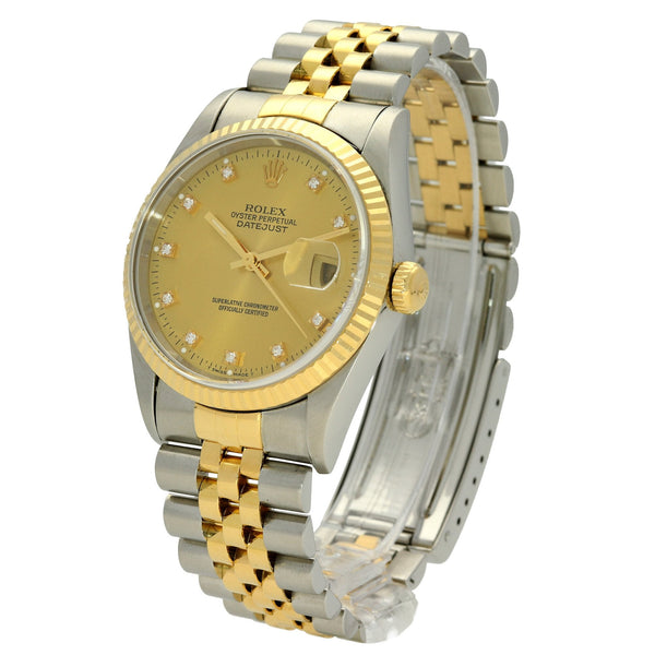 Datejust 16233 - Gents Watch - Diamond Dial - 1993