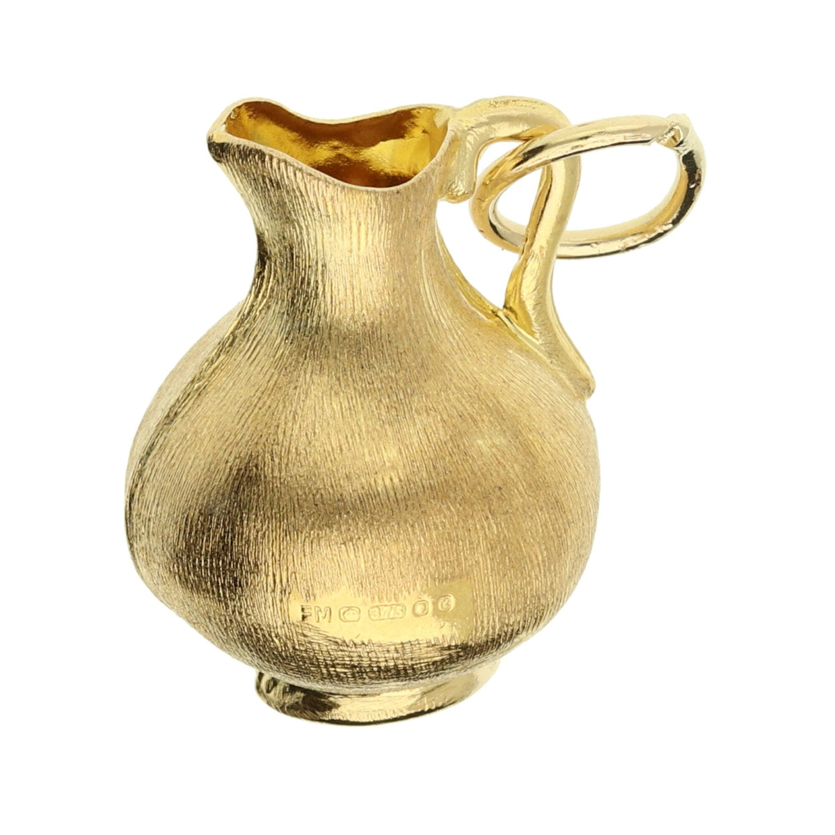 9ct Yellow Gold Jug Charm - 2.4g