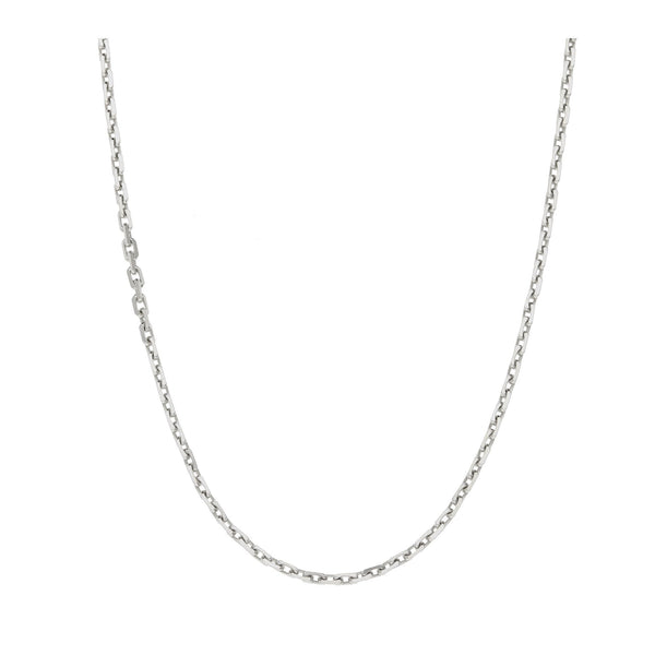 18 Inch 9ct White Gold Trace Chain - 4.1g