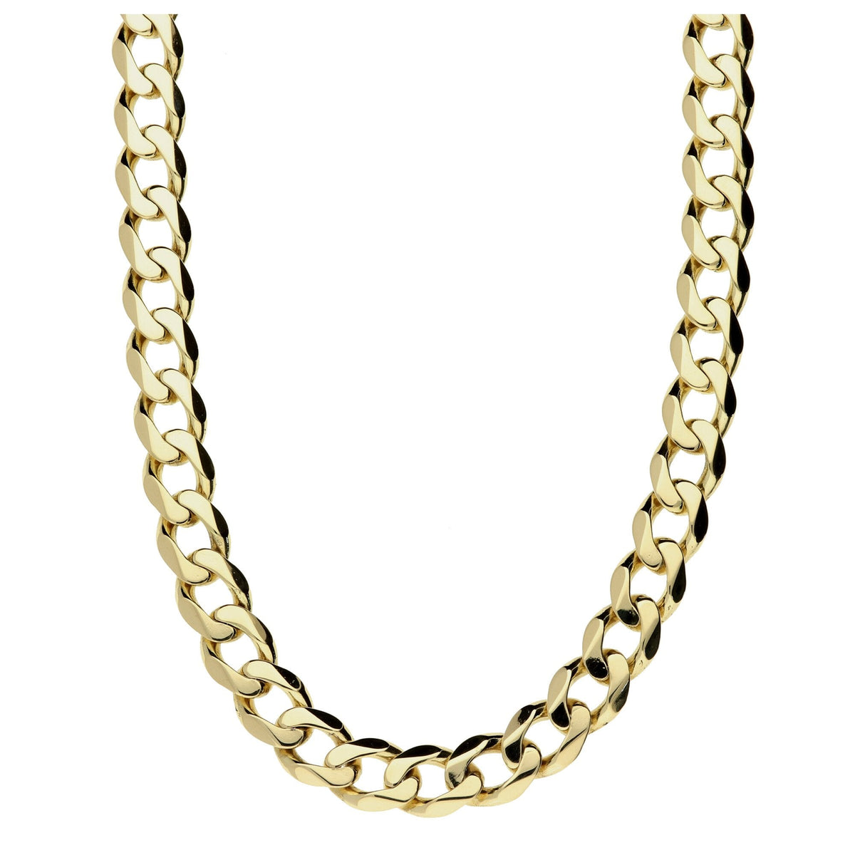 9ct Yellow Gold 22'' Curb Chain - 60.4g