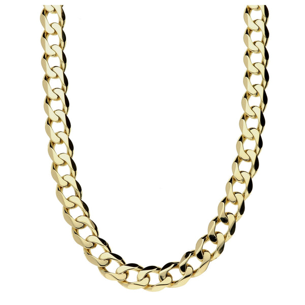 9ct Yellow Gold 22'' Curb Chain - 60.4g