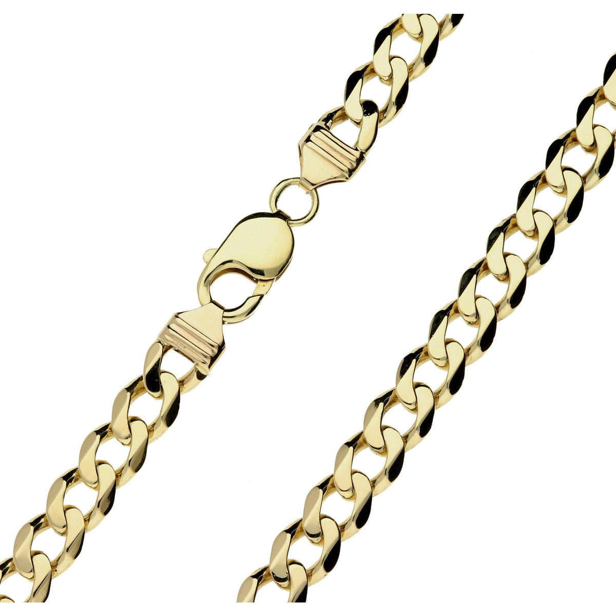 9ct Yellow Gold 22'' Curb Chain - 60.4g