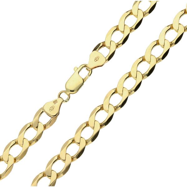 9ct Yellow Gold Curb Chain - 20 inch - 28.8g