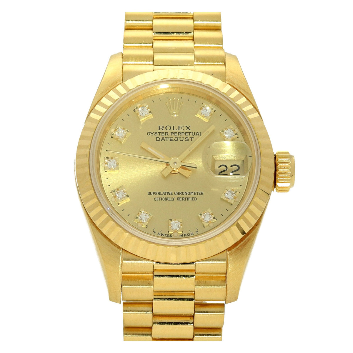 Datejust 69178 - 18ct Gold - Diamond Dial - 1994