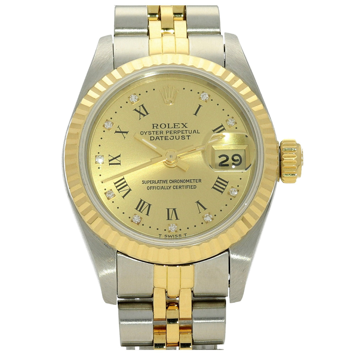 Datejust 69173 - Champagne Diamond Dial - 1988