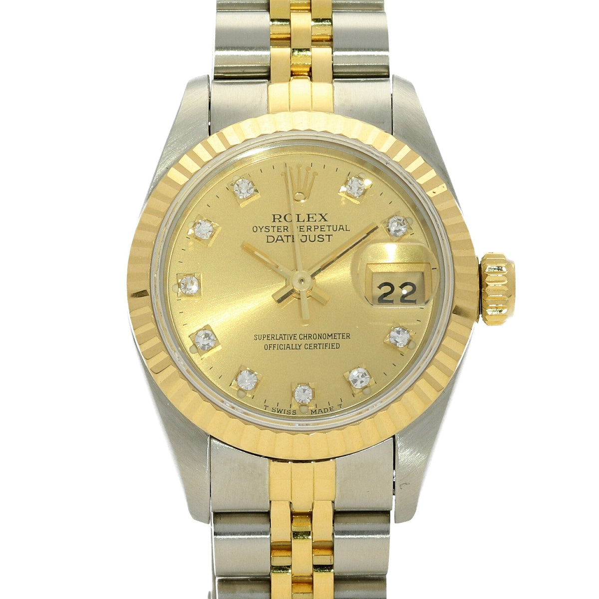 Datejust 69173 - Champagne Diamond Dial - 1990