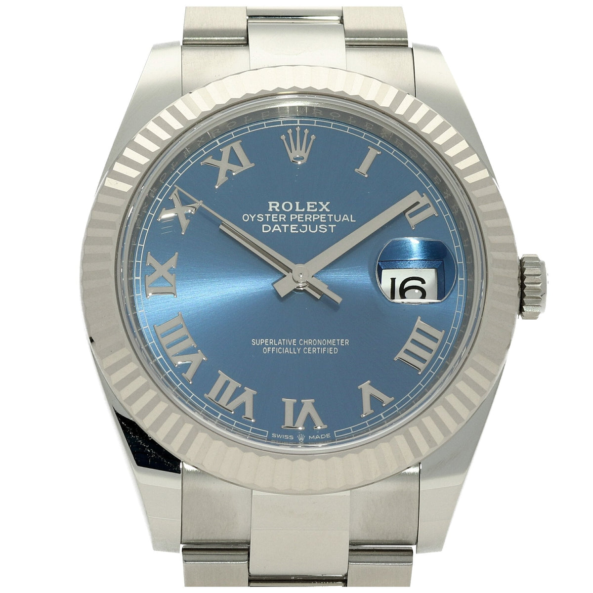 Datejust II 126334 - Blue Roman Dial - Unworn 2020
