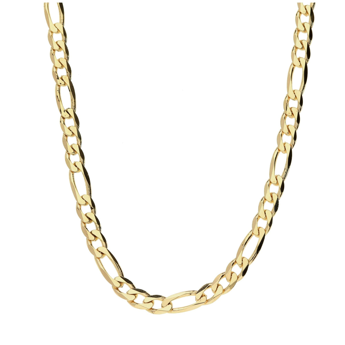 9ct Gold 20 inch Ladies Figaro Chain - 10.5g