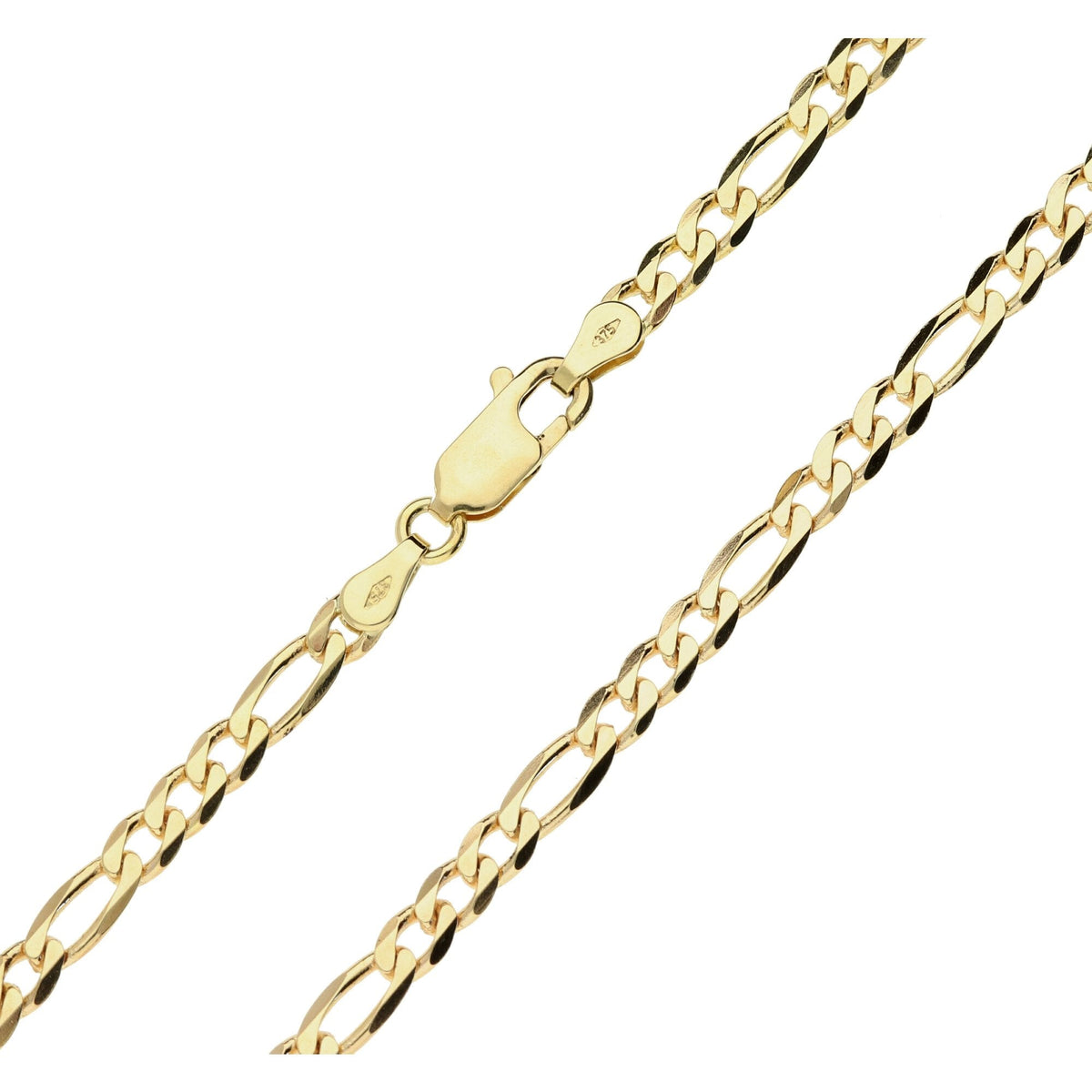 9ct Gold 20 inch Ladies Figaro Chain - 10.5g