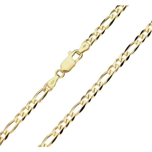9ct Gold 20 inch Ladies Figaro Chain - 10.5g