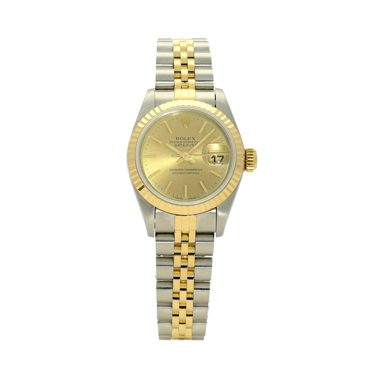 Datejust 69173 - Champagne Baton Dial - 1995